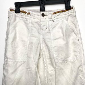 Free People white beach pants